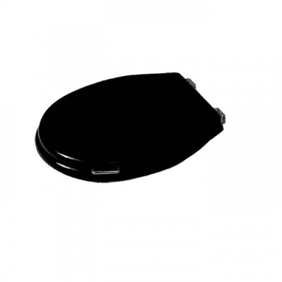 Крышка сиденье с ручкой Simas Lante LA006nero/cr soft close