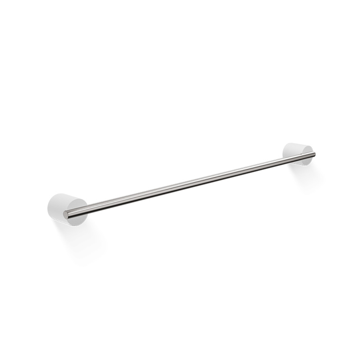 Decor Walther Stone HTE60 Полотенцедержатель 60см, подвесной, цвет: белый / сталь матовая 975255