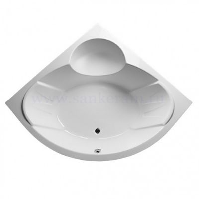 Ванна акриловая угловая 150x150 Vayer Kaliope