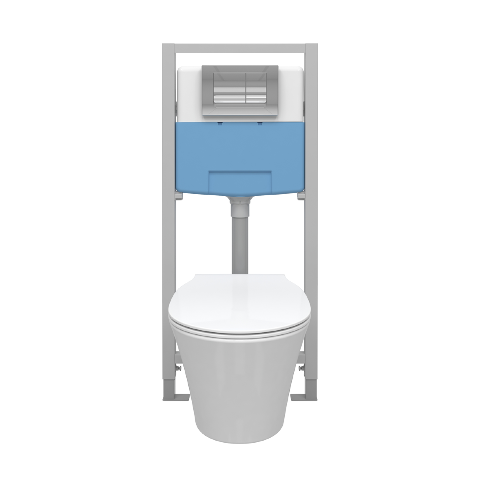 Промо-комплект 4 в 1 Ideal Standard с подвесным унитазом E005401 CONNECT AIR AquaBlade®