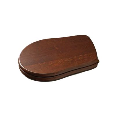 108740 Крышка сиденье Kerasan Retro, дерево петли золото