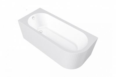 Ванна акриловая с закруглённым углом Vayer Irena 170х72 L