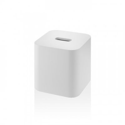 Decor Walther Stone KBQ Диспенсер для салфеток 14.2x13.7x13.7см, настольный, цвет: белый 974050