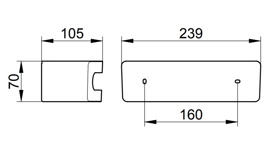 Полка Keuco Elegance 11658010001