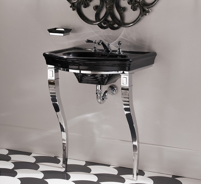 Раковина 70x50 Devon&Devon New Etoile IBLG (3) FBNET чёрная